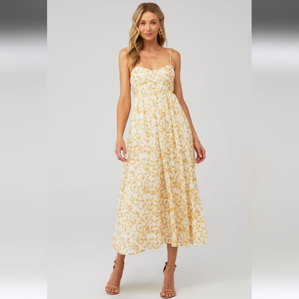 NWT Bardot Milika Midi Dress in Abstract, Size M - Picture 4 of 16
